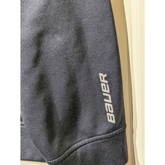 Vintage Bauer LA Kings Black Full Zip Hooded Jacket Men's Size Approx. L - Picture 8 of 13